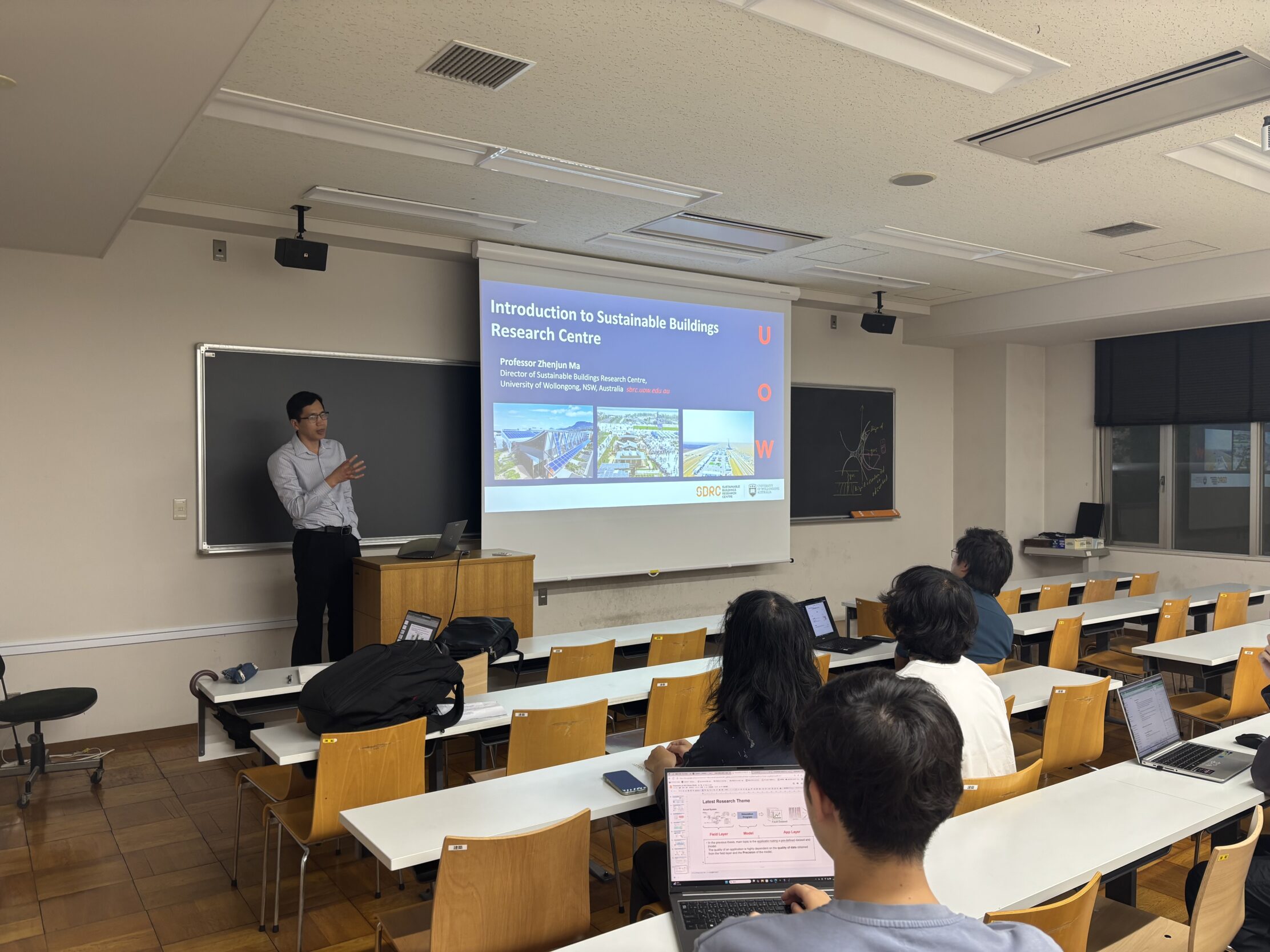 We are welcoming Prof. Zhenjun Ma from the University of Wollongong ...